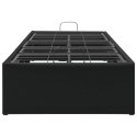 ELEKTRO REGULOWANY STELAŻ ŁÓŻKA CZARNY 200 X 80 X 33,5 CM STAL