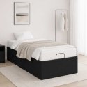 ELEKTRO REGULOWANY STELAŻ ŁÓŻKA CZARNY 200 X 90 X 33,5 CM STAL