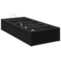 ELEKTRO REGULOWANY STELAŻ ŁÓŻKA CZARNY 200 X 90 X 33,5 CM STAL