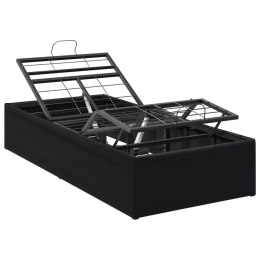 ELEKTRO REGULOWANY STELAŻ ŁÓŻKA CZARNY 200 X 90 X 33,5 CM STAL