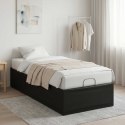 ELEKTRO REGULOWANY STELAŻ ŁÓŻKA CZARNY 200 X 90 X 33,5 CM STAL