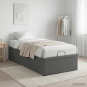 ELEKTRO REGULOWANY STELAŻ ŁÓŻKA CIEMNOSZARY 200 X 90 X 33,5 CM