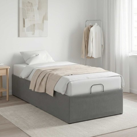 VidaXL Elektro Regulowany Stelaż Łóżka ciemnoszary 200 x 90 x 33,5 cm