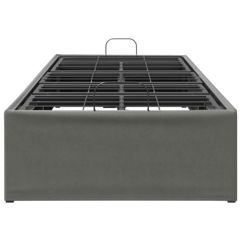 VidaXL Elektro Regulowany Stelaż Łóżka ciemnoszary 200 x 90 x 33,5 cm