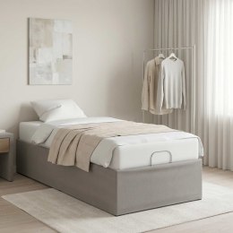 VidaXL Elektro Regulowany Stelaż Łóżka jasnoszary 200 x 100 x 33,5 cm