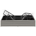 ELEKTRO REGULOWANY STELAŻ ŁÓŻKA JASNOSZARY 200 X 80 X 33,5 CM