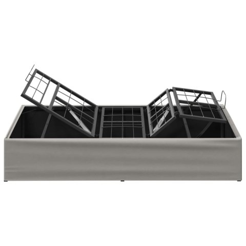 ELEKTRO REGULOWANY STELAŻ ŁÓŻKA JASNOSZARY 200 X 80 X 33,5 CM