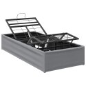 VidaXL Elektro Regulowany Stelaż Łóżka jasnoszary 200 x 90 x 33,5 cm