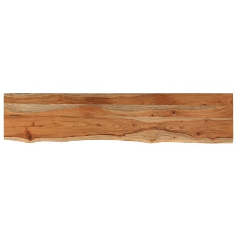 VidaXL Blat do stołu, 180x40x3,8cm, drewno akacjowe, naturalna krawędź