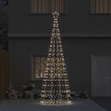 VidaXL Choinka świąteczna LED EKENAS 400 cm 800 LED Wielokolorowy Stal