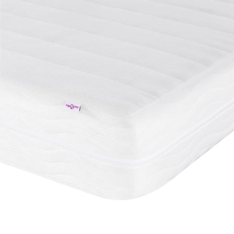 VidaXL Rama Łóżka Narożnego z Materacem 2 szt. Niebieski 100 x 200 cm