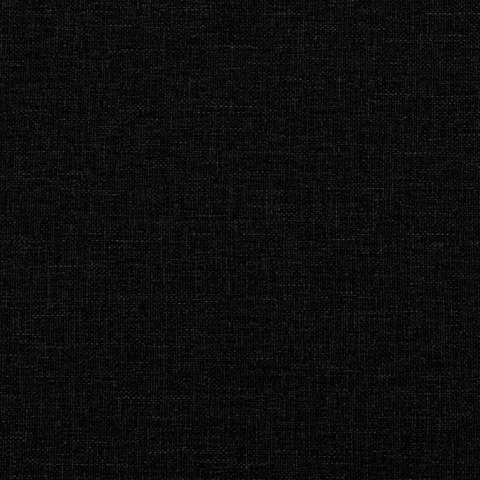 VidaXL Rama łóżka narożnego Czarny 90 x 190 cm tkanina