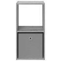 VidaXL Stolik nocny 2 szt. Szary Sonoma 35 x 32 x 68,5 cm
