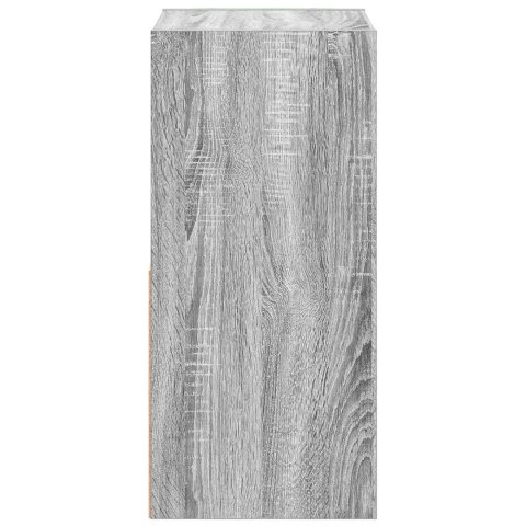 VidaXL Stolik nocny 2 szt. Szary Sonoma 35 x 32 x 68,5 cm