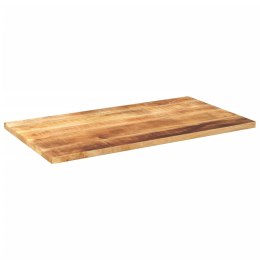VidaXL Blat do stołu, 110x50x2,5 cm, prostokątny, surowe drewno mango