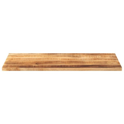 VidaXL Blat do stołu, 110x50x2,5 cm, prostokątny, surowe drewno mango