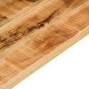 VidaXL Blat do stołu, 110x50x2,5 cm, prostokątny, surowe drewno mango