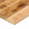 VidaXL Blat do stołu, 120x70x2,5 cm, prostokątny, surowe drewno mango