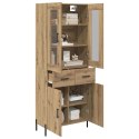 HIGHBOARD DĄB RZEMIEŚLNICZY 69,5 X 34 X 180 CM