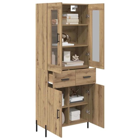 HIGHBOARD DĄB RZEMIEŚLNICZY 69,5 X 34 X 180 CM
