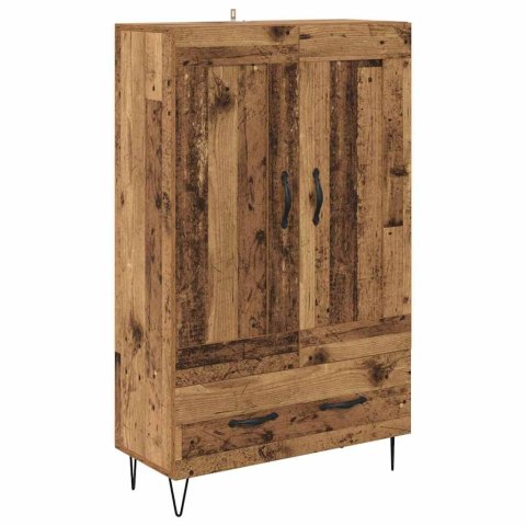 HIGHBOARD STARE DREWNO 69,5 X 31 X 115 CM DREWNO INŻYNIERYJNE