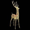3D RENIFER 250 LED CIEPŁA BIEL 96 X 40 X 180 CM PET