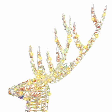 3D RENIFER 250 LED CIEPŁA BIEL 96 X 40 X 180 CM PET