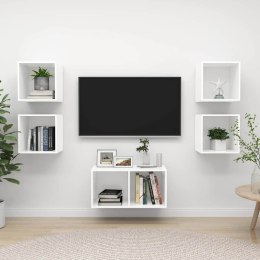 5-CZ. ZESTAW SZAFEK TV, BIAŁY, MATERIAŁ DREWNOPOCHODNY