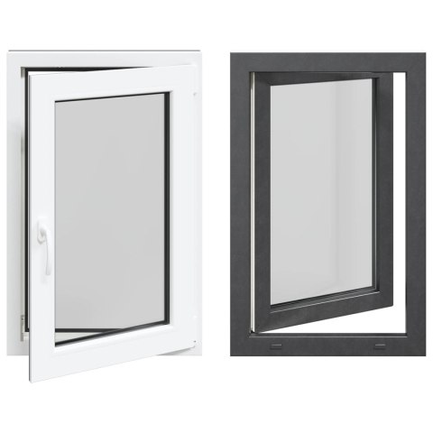BIAŁA WEWNĘTRZNA KOLOR OKNA PIWNICZNEGO RISOR 60 X 100 CM