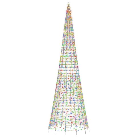 CHOINKA LED 1534 DIODY LED KOLOROWA 500 CM