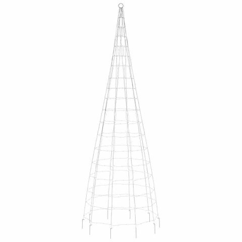 CHOINKA LED 550 LED ZIMNA BIEL 300 CM
