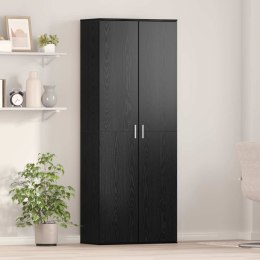 HIGHBOARD 70 X 33.5 X 180 CM DREWNO INŻYNIERYJNE CZARNY DĄB