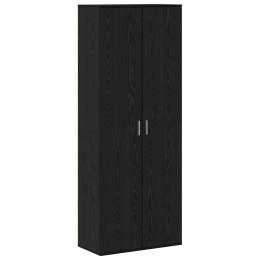 HIGHBOARD 70 X 33.5 X 180 CM DREWNO INŻYNIERYJNE CZARNY DĄB