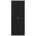 HIGHBOARD 70 X 33.5 X 180 CM DREWNO INŻYNIERYJNE CZARNY DĄB