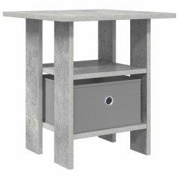 VidaXL Stolik nocny Betonowy szary 41 x 40 x 45 cm Drewno inżynieryjne