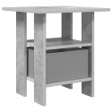 VidaXL Stolik nocny Betonowy szary 41 x 40 x 45 cm Drewno inżynieryjne