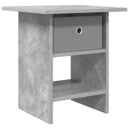 VidaXL Stolik nocny Betonowy szary 41 x 40 x 45 cm Drewno inżynieryjne