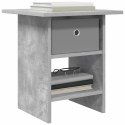 VidaXL Stolik nocny Betonowy szary 41 x 40 x 45 cm Drewno inżynieryjne