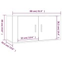 VidaXL Wiszące szafki telewizyjne, 3 szt., białe, 80x34,5x40 cm