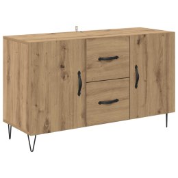 BUFET DĄB RZEMIEŚLNICZY 100 X 36 X 60 CM DREWNO INŻYNIERYJNE