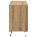 BUFET DĄB RZEMIEŚLNICZY 100 X 36 X 60 CM DREWNO INŻYNIERYJNE