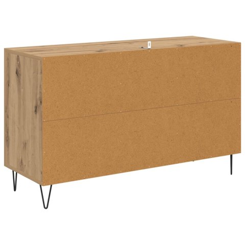 BUFET DĄB RZEMIEŚLNICZY 100 X 36 X 60 CM DREWNO INŻYNIERYJNE