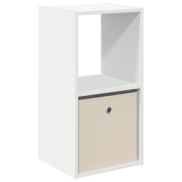 STOLIK NOCNY BIAŁY 35 X 32 X 68,5 CM DREWNO INŻYNIERYJNE