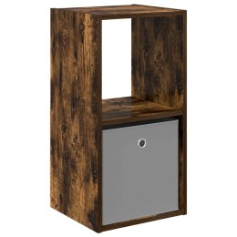 VidaXL Stolik nocny Dąb wędzony 35 x 32 x 68,5 cm Drewno inżynieryjne