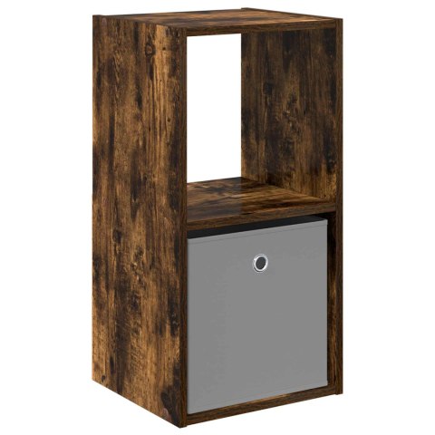 VidaXL Stolik nocny Dąb wędzony 35 x 32 x 68,5 cm Drewno inżynieryjne