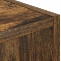 VidaXL Stolik nocny Dąb wędzony 35 x 32 x 68,5 cm Drewno inżynieryjne