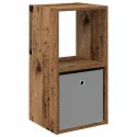 VidaXL Stolik nocny Stare drewno 35 x 32 x 68,5 cm Drewno inżynieryjne
