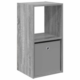 STOLIK NOCNY SZARY SONOMA 35 X 32 X 68,5 CM DREWNO INŻYNIERYJNE