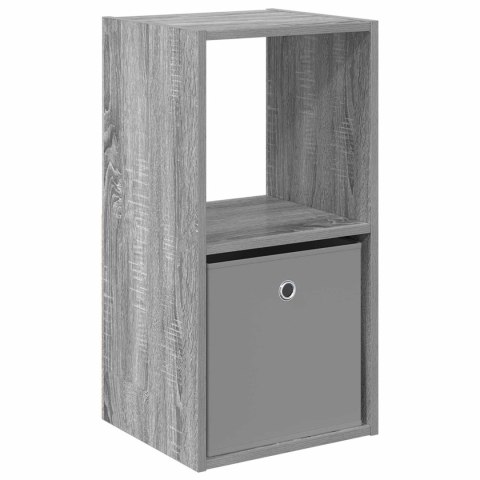 STOLIK NOCNY SZARY SONOMA 35 X 32 X 68,5 CM DREWNO INŻYNIERYJNE