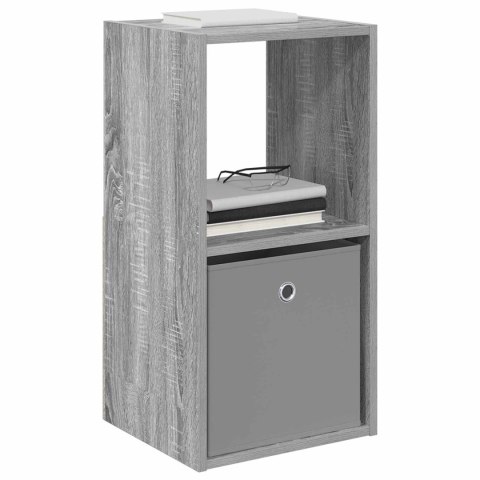 STOLIK NOCNY SZARY SONOMA 35 X 32 X 68,5 CM DREWNO INŻYNIERYJNE